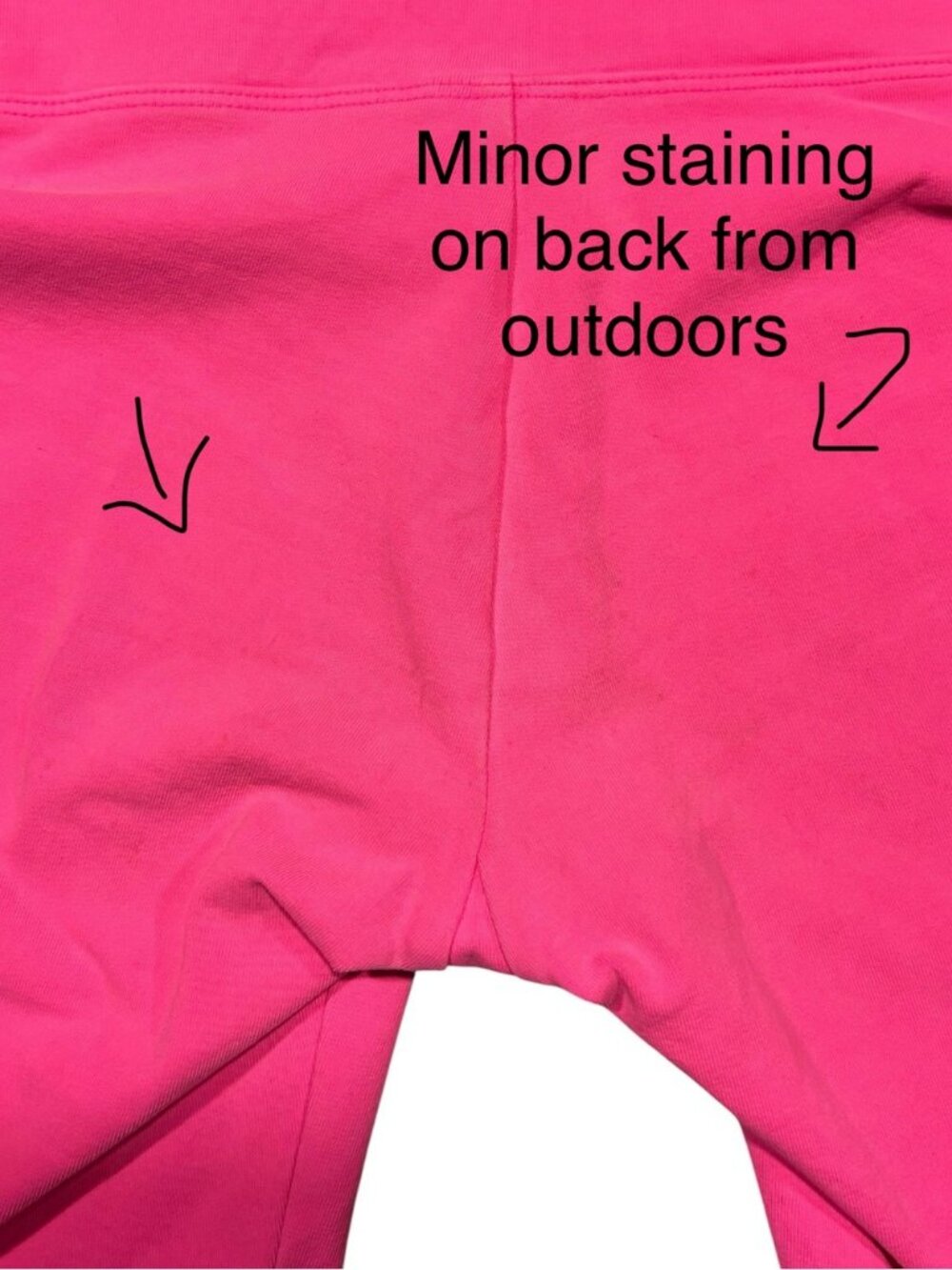 Victoria’s Secret PINK Yoga Biker Shorts Neon Pink High Rise Size XS - Picture 5 of 5